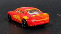 2015 Hot Wheels Color Shifters '11 Dodge Charger R/T Orange Yellow Die Cast Toy Car Vehicle - Treasure Valley Antiques & Collectibles