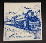 Canadian Pacific Railway CPR The Royal Hudson 2860 British Columbia Ceramic Tile Trivet - Treasure Valley Antiques & Collectibles