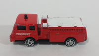 Maisto Denver Pumper Truck Red Fire Engine Die Cast Toy Car Emergency Rescue Vehicle