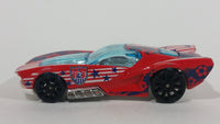 2014 Hot Wheels City HW Goal Hammerhead Street Shaker World Cup Soccer Football USA Red Die Cast Toy Car Vehicle T9719 - Treasure Valley Antiques & Collectibles