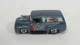 2010 Hot Wheels HW Performance 1956 Ford Truck Champion Spark Plugs Grey Die Cast Toy Car Hot Rod Vehicle