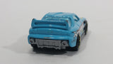 2012 Hot Wheels Thrill Racers Race Course 24 / Seven Light Blue Die Cast Toy Race Car Vehicle - Treasure Valley Antiques & Collectibles