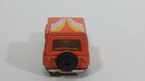 Vintage Jeep CJ-7 Orange Die Cast Toy Car Vehicle with Opening Doors - Treasure Valley Antiques & Collectibles