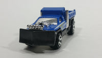 2014 Hot Wheels HW City Rescue So Plowed Snow Plow Truck Blue Die Cast Toy Car Vehicle - Treasure Valley Antiques & Collectibles