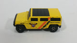 2003 Matchbox Car Shop Hummer H2 SUV Concept Yellow Die Cast Toy SUV Car Vehicle - Treasure Valley Antiques & Collectibles