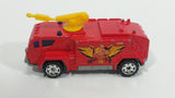 2004 Matchbox Airport Fire Tanker Truck Red Die Cast Toy Car Emergency Vehicle