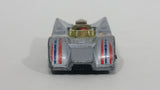 Vintage 1970s TinToys W.T. 702 X-51 Barracuda Silver Grey Die Cast Toy Race Car Vehicle - Hong Kong