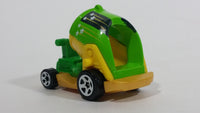 2017 Hot Wheels Ride-Ons Boom Car Green and Yellow Die Cast Toy Car Vehicle