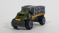 2015 Matchbox MBX Explorers Mauler Hauler Truck Army Green Die Cast Toy Car Vehicle - Treasure Valley Antiques & Collectibles