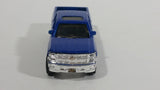 2014 Matchbox MBX Explorers 2014 Chevy Silverado 1500 Truck Blue Die Cast Toy Car Vehicle
