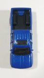 2014 Matchbox MBX Explorers 2014 Chevy Silverado 1500 Truck Blue Die Cast Toy Car Vehicle