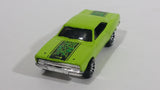 2006 Hot Wheels Motown Metal '70 Roadrunner Lime Green Die Cast Toy Muscle Car Vehicle
