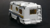 1999 Matchbox Wilderness Adventure Series 12 Truck Camper White Die Cast Toy Car Recreational Vehicle RV with Opening Side Door - Treasure Valley Antiques & Collectibles