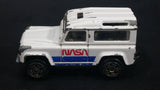 Majorette Land Rover NASA No. 266 National Aeronautics and Space Administration White Die Cast Toy Car Vehicle - Treasure Valley Antiques & Collectibles