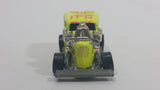 1990 Hot Wheels Super California Customs '32 Ford Vicky Cool Duel Bright Yellow Die Cast Toy Hot Rod Car Vehicle