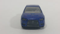 2008 Hot Wheels 2008 Lancer Evolution Blue Die Cast Toy Car Vehicle - Treasure Valley Antiques & Collectibles