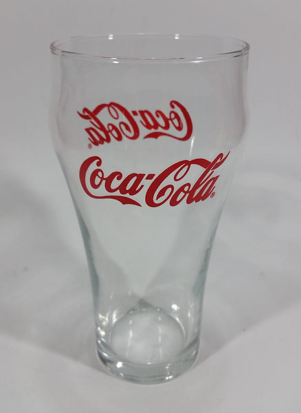 Vintage Coca-Cola Coke Soda Pop Red Lettering 6" Tall Glass Fountain Cup Collectible - Treasure Valley Antiques & Collectibles