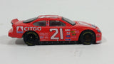 1998 Racing Champions Ford Taurus Nascar #21 Citgo Michael Waltrip Red Toy Race Car Vehicle 1:64 Scale - Treasure Valley Antiques & Collectibles