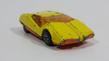 1973 Lesney Products Matchbox Yellow Orange Superfast No. 33 Datsun 126X Toy Car Vehicle - Treasure Valley Antiques & Collectibles