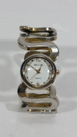 Anya Ltd Metal Bangle Style Japanese Movement Quartz Wrist Watch *Needs A Battery*