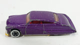 1990 Hot Wheels Purple Passion Red Interior White Wall Dark Purple Die Cast Toy Car Vehicle