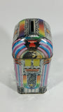 Collectible Churchill's of England Jukebox 2000 Money Bank Rock & Roll Tin Container