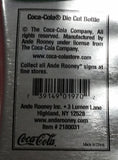 Coca-Cola Coke Soda Pop Bottle Shaped Die Cut Tin Metal Embossed Sign Drinks Beverage Collectible - Treasure Valley Antiques & Collectibles