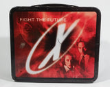 1998 The X-Files Television Show TV Series Scully & Mulder Black Lunch Box Collectible - Treasure Valley Antiques & Collectibles