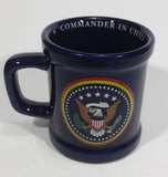 The White House Oval Office President of The United States Commander In Chief Dark Navy Blue Coffee Mug - Treasure Valley Antiques & Collectibles