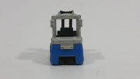 2009 Matchbox Power Lift 2000 Fork Lift Blue Grey Die Cast Toy Car Warehouse Machinery Construction Vehicle Equipment - Treasure Valley Antiques & Collectibles