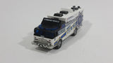 Rare HTF Matchbox E-One Mobile Command Vehicle Police Surveillance Truck White Die Cast Toy Vehicle - Treasure Valley Antiques & Collectibles