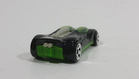 2003 Hot Wheels World Race Series Road Beasts Double Cross Black Green Die Cast Toy Car Vehicle - McDonald's Happy Meal - Treasure Valley Antiques & Collectibles