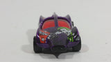 2004 Hot Wheels Batman Speed Machine The Joker Dark Purple Die Cast Toy Car Vehicle