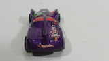 2004 Hot Wheels Batman Speed Machine The Joker Dark Purple Die Cast Toy Car Vehicle