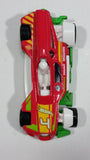 2014 Hot Wheels Ultimate Racing Med-Evil Red White Die Cast Toy Race Car Vehicle