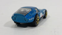 2013 Hot Wheels Shelby Cobra Daytona Coupe Teal Blue Die Cast Toy Muscle Car Vehicle