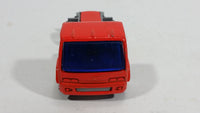2001 Matchbox Construction Heroes Isuzu Delivery Truck Orange Die Cast Toy Car Vehicle - Treasure Valley Antiques & Collectibles