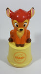 Walt Disney Bambi Cartoon Character Shaped Bubble Bath Coin Bank Bottle Sealed Never Opened - Treasure Valley Antiques & Collectibles
