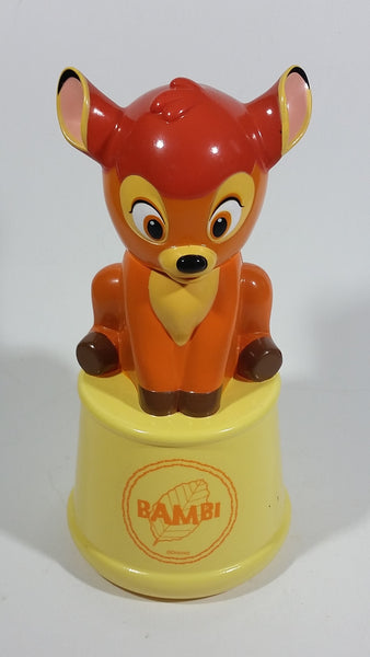 Walt Disney Bambi Cartoon Character Shaped Bubble Bath Coin Bank Bottle Sealed Never Opened - Treasure Valley Antiques & Collectibles