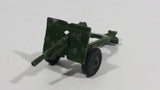 Vintage Dinky Toys 25 PR GUN 686 Army Green Die Cast Military Artillery Toy War Machine Equipment - Treasure Valley Antiques & Collectibles
