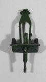 Vintage Dinky Toys 25 PR GUN 686 Army Green Die Cast Military Artillery Toy War Machine Equipment