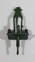 Vintage Dinky Toys 25 PR GUN 686 Army Green Die Cast Military Artillery Toy War Machine Equipment