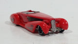 2013 Hot Wheels Showroom American Turbo Custom Cadillac Fleetwood Red Die Cast Toy Classic Car Vehicle