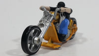 2008 Hot Wheels Rock 'N Road Motorcycle Motorbike with Rider Die Cast Toy Car Vehicle - Treasure Valley Antiques & Collectibles