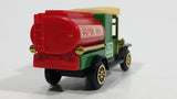Vintage Reader's Digest High Speed Corgi 1912 Tanker Truck Green Red "Super Oil" No. 502 Classic Die Cast Toy Antique Car Vehicle