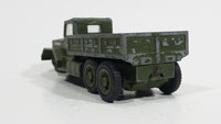 Vintage Corgi Major International 6x6 Truck U.S. Army Military Die Cast Toy Car Vehicle Missing the front wheels - Treasure Valley Antiques & Collectibles