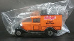 1998 Matchbox Model A Ford Kellogg's Frosted Mini Wheats Cereal Orange Die Cast Toy Classic Antique Car Delivery Vehicle New, Still sealed in Package