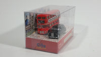 Oxford Diecast The City Collection Routemaster London Double Decker Red Bus and Black Taxi Cab Die Cast Toy Car Vehicle New In Package Sealed - Treasure Valley Antiques & Collectibles
