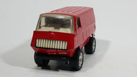 HTF Vintage Tonka Van Red Pressed Steel Toy Car Vehicle with Chrome 5 Spoke Wheels - Treasure Valley Antiques & Collectibles
