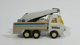 Vintage Early 1980s Tonka Bell Systems Telephone Repair Crane Boom Truck White Pressed Steel Toy Car Vehicle Collectible - Treasure Valley Antiques & Collectibles